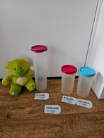 * Tupperware ronde ruimtespaarders gekleurd, Ophalen of Verzenden, Gebruikt, Bus of Trommel