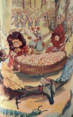 zeldzame  Beschuitbus SPAR decor Anton Pieck  NIET Verkleurd, Verzamelen, Blikken, Ophalen of Verzenden, Gebruikt, Beschuit, Overige merken