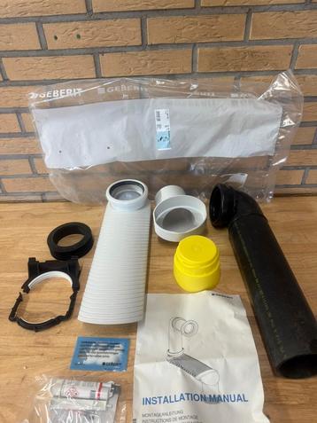 Geberit set sprongbochten voor wand-wc NIEUW beschikbaar voor biedingen
