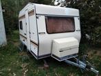 vintage BUERSTNER3603 4 pers vakantie klaar, Caravans en Kamperen, Ophalen, Gebruikt, Tot en met 4