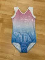 Nieuw roze/blauw turnpak maat 176/182, Kindermaat 146 t/m 176, Ophalen of Verzenden, Zo goed als nieuw, Turnpak(je)
