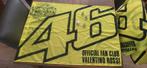 Vlag official fanclub Valentino Rossi, Ophalen of Verzenden
