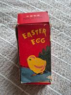 Antiek Chinese tin toy – Easter Egg met pop-up kuikentje – c, Ophalen of Verzenden