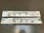 LED armaturen PHILIPS, Huis en Inrichting, Lampen | Plafondlampen, Ophalen, Gebruikt, Metaal, Modern