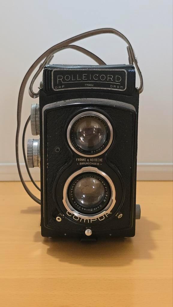 Rolleicord TLR Camera met Compur sluiter, Audio, Tv en Foto, Fotocamera's Analoog, Compact, Overige Merken, Ophalen of Verzenden