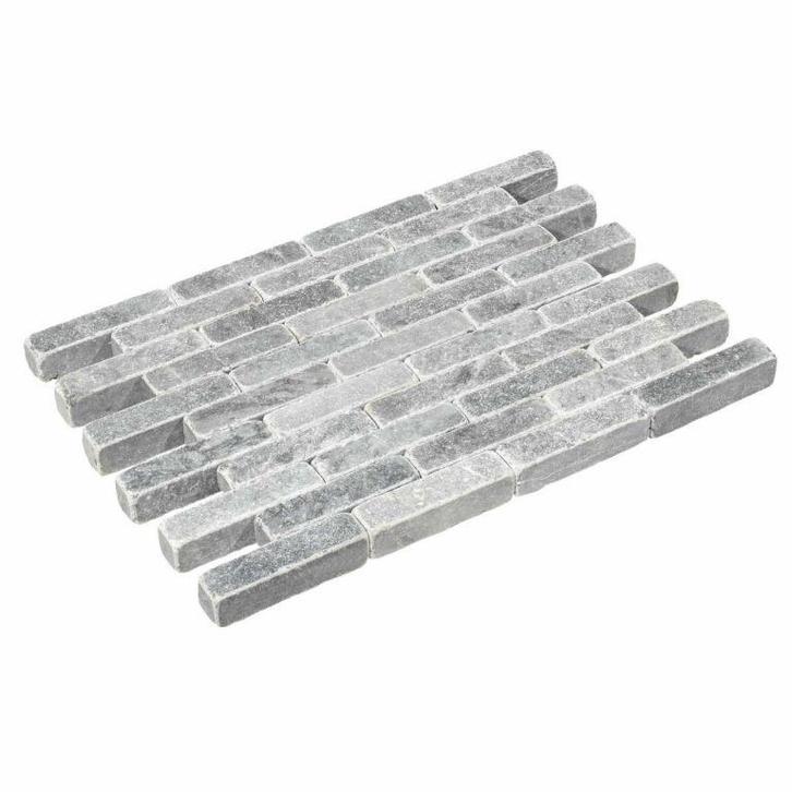 Waalformaat Waaltjes Natuursteen Antique Blue Light 20x5x5cm, Tuin en Terras, Tegels en Klinkers, Nieuw, Klinkers, Natuursteen