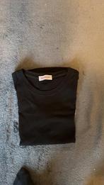 Zwarte Moncler T-Shirt | S, Ophalen, Zo goed als nieuw, Zwart