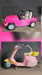 Barbie Scooter en Jeep, Ophalen, Zo goed als nieuw