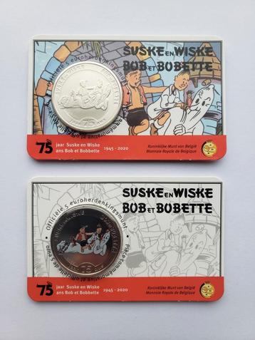 Coincard 5 euro België 2020 - 75 jaar Suske en Wiske  beschikbaar voor biedingen