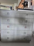 Vintage ladekast, Ophalen, Gebruikt, 50 tot 100 cm, 3 of 4 laden