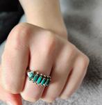Native American ring J Paloma, Sieraden, Tassen en Uiterlijk, Ophalen of Verzenden, Zo goed als nieuw, 17 tot 18, Dame