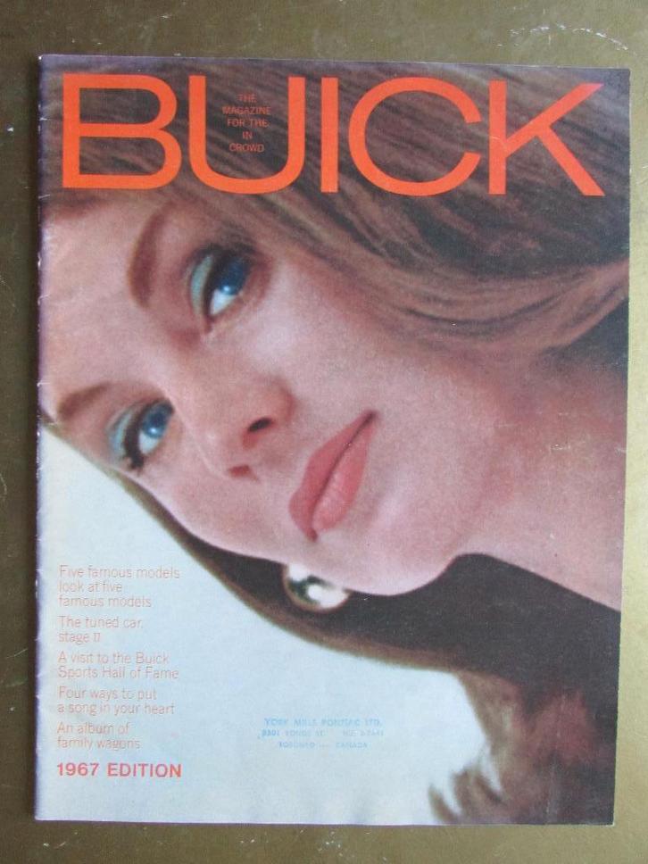 1967 BUICK grote prestige brochure, Canada, Engels, Boeken, Auto's | Folders en Tijdschriften, Zo goed als nieuw, Overige merken