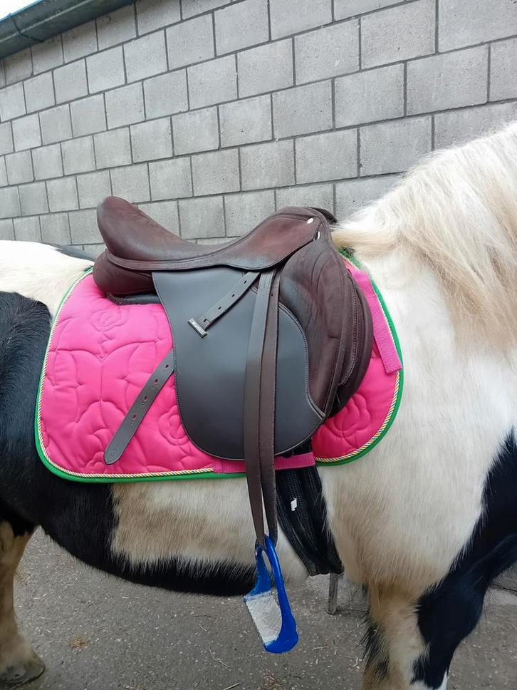 Wintec 'care' veelzijdigsheidszadel bruin, easy change, Dieren en Toebehoren, Paarden en Pony's | Zadels, Ophalen