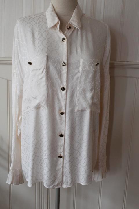 Stijlvolle blouse van JOSH V maat 40, Kleding | Dames, Blouses en Tunieken, Zo goed als nieuw, Maat 38/40 (M), Wit, Ophalen of Verzenden