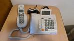 Te koop: Vaste telefoon + DECT draadloze handset – Ideaal vo, Telecommunicatie, Vaste telefoons | Niet Draadloos, Ophalen, Gebruikt