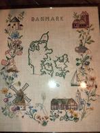 Mooi oud borduursel van Denemarken, Hobby en Vrije tijd, Borduren en Borduurmachines, ., Ophalen of Verzenden, Zo goed als nieuw