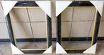 Schilderijlijst zwart met gouden bies, Huis en Inrichting, Woonaccessoires | Lijsten, Ophalen, Minder dan 50 cm, Zo goed als nieuw