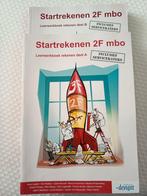 Leerwerkboek Startrekenen F2 MBO deel A + B, Jasper van Abswoude; Rieke Wynia; Jelte Folkertsma; Rob Lagen..., Ophalen of Verzenden