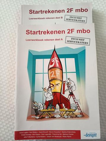 Leerwerkboek Startrekenen F2 MBO deel A + B beschikbaar voor biedingen