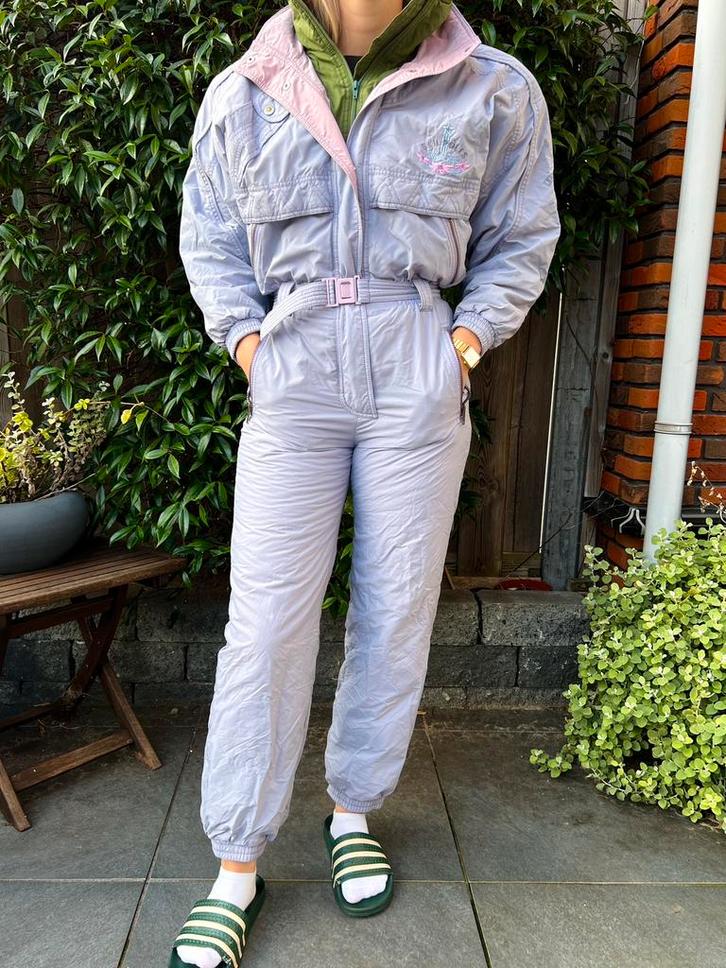 Vintage Retro Skipak S, Kleding | Dames, Wintersportkleding, Gedragen, Pak, Maat 36 (S), Ophalen of Verzenden