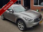 Infiniti FX FX 37S Navi Leder Dak Trekhaak 21"Vlg Ecc, Auto's, Automaat, Stoelverwarming, Gebruikt, Zwart