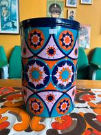 Grote vintage jaren 70 tomado blik, Verzamelen, Blikken, Ophalen of Verzenden, Zo goed als nieuw, Overige