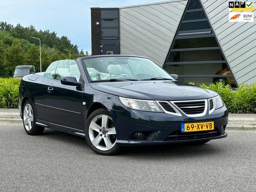 Saab 9-3 Cabrio 1.8t Linear| Automaat | LM | Leer | Clima |, Auto's, Saab, Bedrijf, Te koop, Saab 9-3, ABS, Airbags, Airconditioning