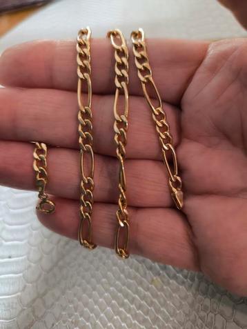 Gouden ketting 14 karaat
 beschikbaar voor biedingen