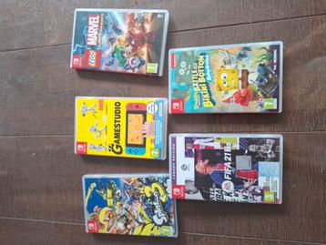 Nintendo Switch Games - Lego, Spongebob, Splatoon, FIFA beschikbaar voor biedingen