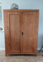 Teakhouten computerkast (massief), Huis en Inrichting, Kasten | Computermeubels, Ophalen, Gebruikt, 70 tot 120 cm, 40 tot 80 cm