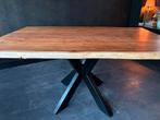 Mango Houten Eettafel - Nieuwstaat!, Huis en Inrichting, Tafels | Eettafels, Ophalen, 50 tot 100 cm, Zo goed als nieuw, 150 tot 200 cm