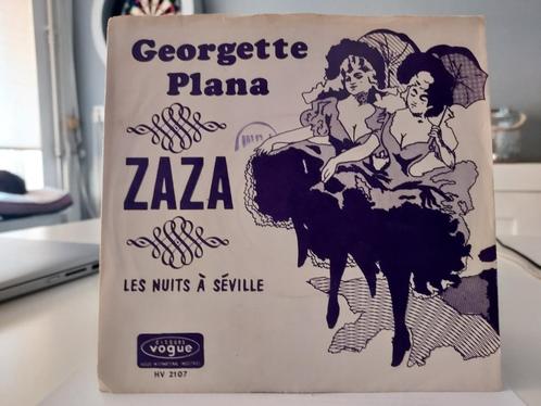 7" Single Georgette Plana - Zaza / Les Nuits a Seville, Cd's en Dvd's, Vinyl Singles, Gebruikt, Single, Pop, 7 inch, Verzenden