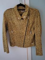 jasje, oker geel met zwarte stippen, Maat 38/40 (M), Geel, Musthaves by Elja, Ophalen of Verzenden