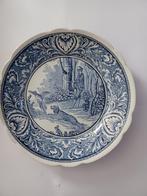 Delfts blauwe wandbord jachttafereel, Ophalen
