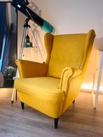 Wing chair - STRANDMON - Skiftebo Yellow - IKEA, Huis en Inrichting, Zo goed als nieuw, Ophalen
