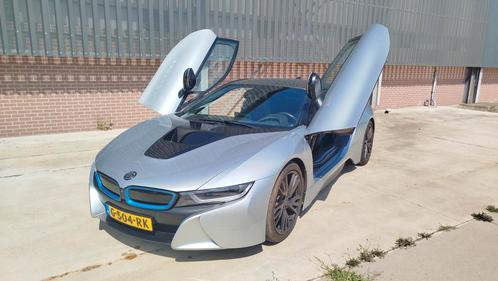Hybride BMW i8 362pk Aut. 2014 Grijs hud, Auto's, BMW, Particulier, i8, 360° camera, ABS, Achteruitrijcamera, Adaptieve lichten