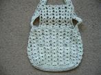 Ibiza style gehaakt tasje crèmekleurig nieuw, Ophalen of Verzenden, Nieuw, Schoudertasje