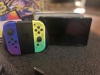 Nintendo Switch OLED Splatoon Editie met splatoon 3 game, Met 2 controllers, Switch OLED, Ophalen, Gebruikt