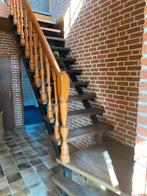 Hardhouten trap, Wenge hout, Ophalen, Gebruikt