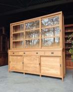 Prachtige grote schoolkast | Buffetkast teakhout #2408, Huis en Inrichting, Kasten | Buffetkasten, Niet ingevuld, Gebruikt, 200 cm of meer