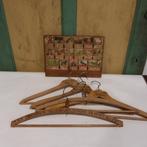 Kleerhanger hout antiek Rijswijk Andijk Alkmaar 5 stuks SET, Ophalen of Verzenden