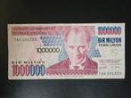Turkije pick 213 2002, Postzegels en Munten, Bankbiljetten | Europa | Niet-Eurobiljetten, Ophalen of Verzenden, Overige landen