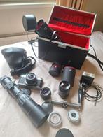 Pentax K 1000 foto camera met extra s, Ophalen of Verzenden, Zo goed als nieuw, Spiegelreflex, Pentax