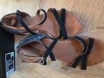 Zwarte sandalen van hilfiger denim in maat 37/38, Zwart, Gedragen, Tommy Hilfiger, Sandalen of Muiltjes