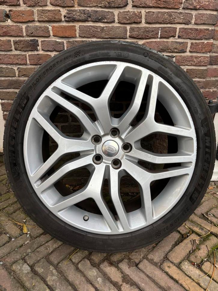 Originele Range Rover Sport Wielset 22 inch, Auto-onderdelen, Banden en Velgen, Banden en Velgen, Zomerbanden, Overige maten, 275 mm