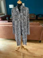 IZ NAIZ blouse jurk vest jas travelstof maat M zebra motief, Iz Naiz, Ophalen of Verzenden, Zo goed als nieuw, Maat 38/40 (M)