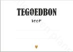 Tegoedbon Megabike winkel, Tickets en Kaartjes, Eén persoon, Cadeaubon, Overige typen
