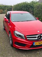 Mercedes-Benz A-Klasse A180 1.6 - 175pk - 2013 Rood, Auto's, Voorwielaandrijving, 65 €/maand, 4 cilinders, Leder en Stof
