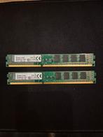 2x4GB Kingston KVR16N11S8/4, Computers en Software, RAM geheugen, 8 GB, DDR3, Ophalen of Verzenden, Zo goed als nieuw