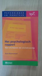 A. Kooreman - Het psychologisch rapport, Ophalen of Verzenden, A. Kooreman, Ontwikkelingspsychologie, Zo goed als nieuw